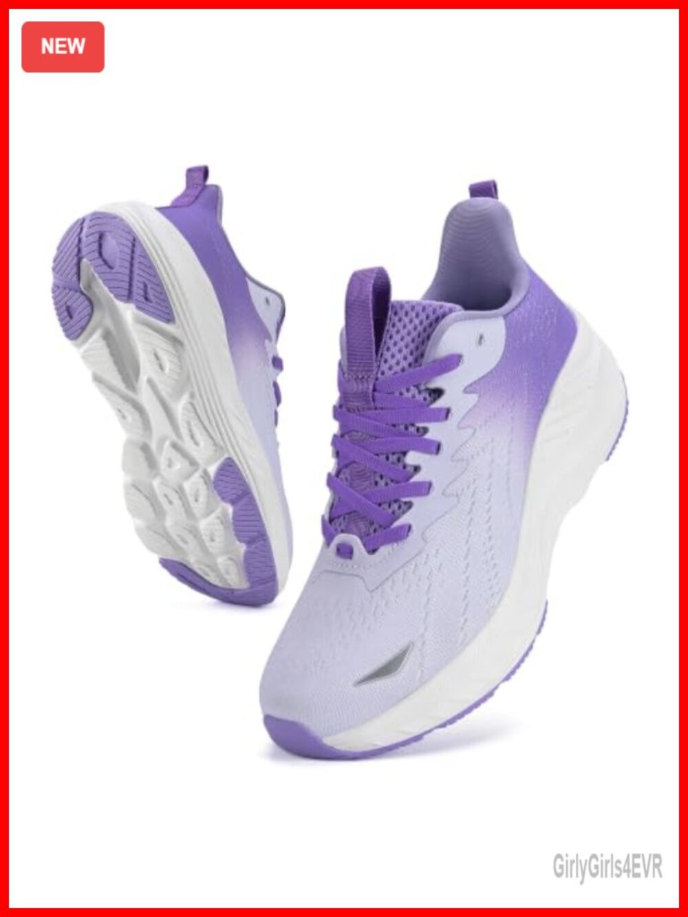 Women's Slip-On Walking Shoes Wide Cushion Running Tennis Shoes Arch Support